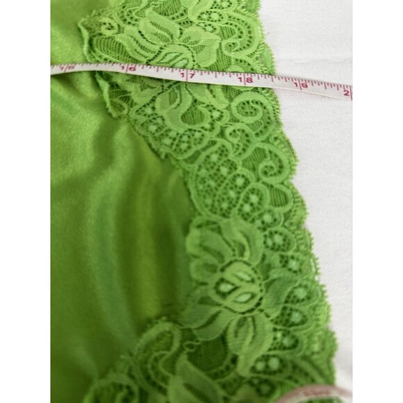 VTG 90s Tinker Bell Green Sweetheart Cami XL Winx Y2K Sparkle Fairycore Tank Top - Picture 10 of 15